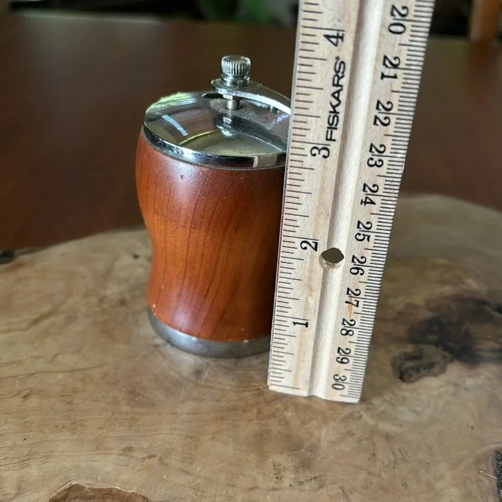 George S. Thompson Teak Pepper Grinder